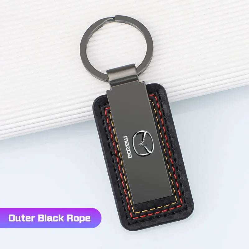 Car Keychain Keyring Pendant Accessories For Mazda 2 3 5 6 Atenza Axela Demio CX3 CX-5 CX5 CX7 MP MS RX8 Metal Emblem Keychain