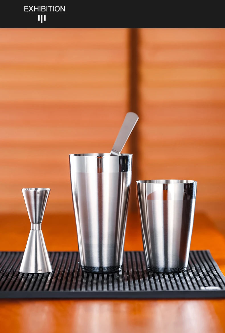 CRISON SK001 Professional Boston Shaker Two Piece Blender Bar Tool for Bartenders cocktail shaker