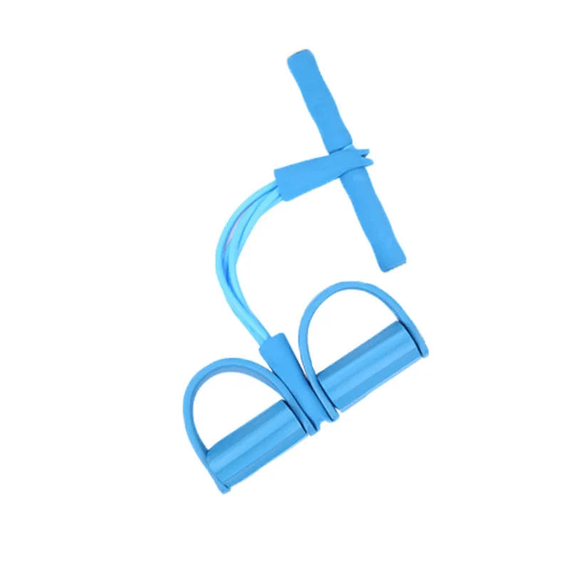 Fitness Gum 4 Tube Resistance Bands Latex Pedal Exerciser Sit-up Pull Rope Expander Elastic Bands Yoga equipment Pilates Workout