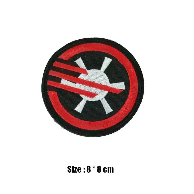 Star Wars Mandalorian Jedi Knight Badge Anime Cartoon Embroidery Fashion Velcro Tactical Clothing Patch Accessories Gift