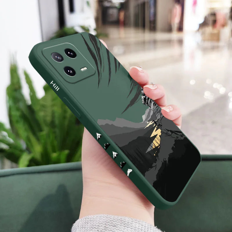 Relaxed Mind Phone Case For Xiaomi Mi 15 14 14T 13 13T 12 12X 12T 11 11T Ultra 10 10T 9 9T Pro Lite Liquid Silicone Cover