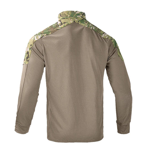 Tactical Shirts for Men Quick Drying Shirt Summer Outdoor Sports Camping T Shirt Military Hiking Breathable Hiking Long Sleeve