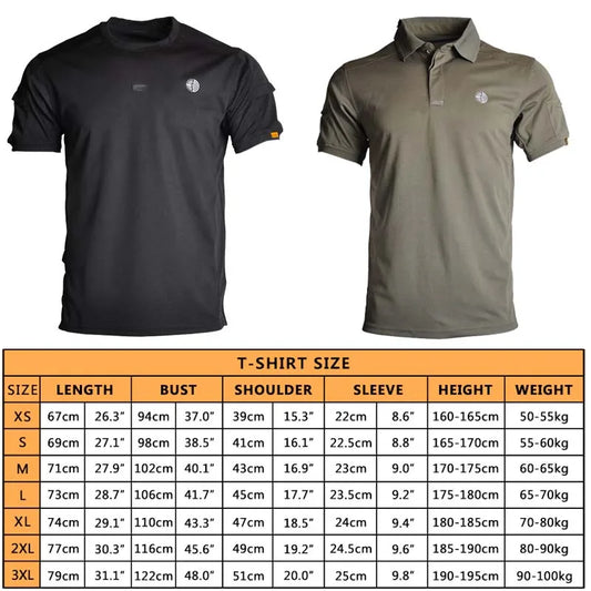 Tactical Shirt Airsoft T-shirts Men Clothing Quick Dry Outdoor Hiking Camping Combat Shirts Sports Trainning Hunting Outfit