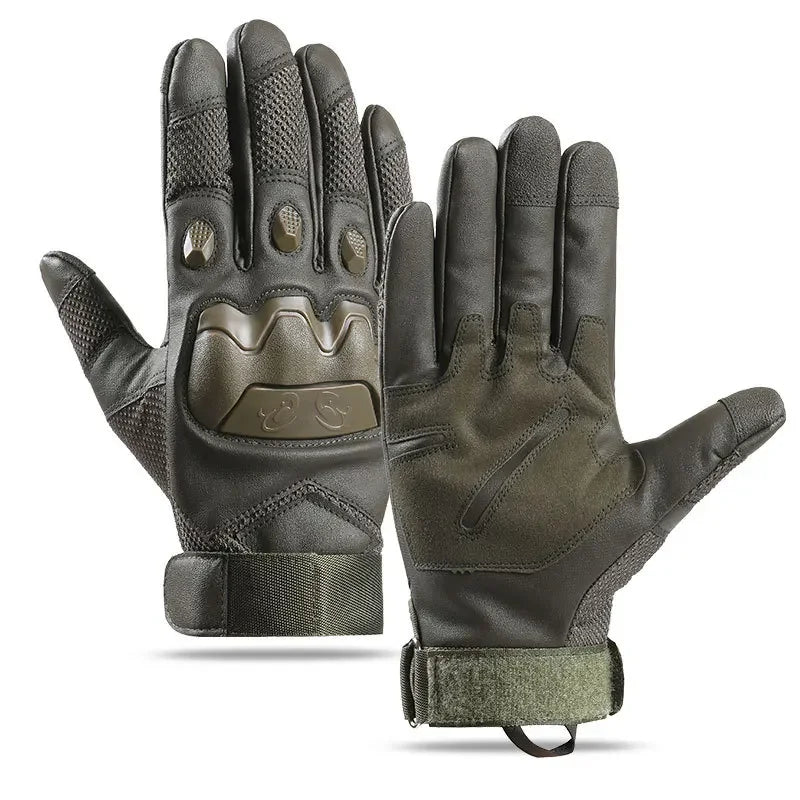 Tactical Gloves for Men's Outdoor Cycling Motorcycle Sports,anti Slip Windproof Wear-resistant Combat Protection Hunting Gloves