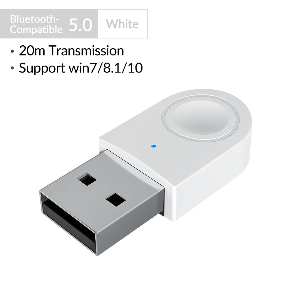 ORICO Wireless USB Bluetooth-Compatible Dongle Adapter 5.0 Mini Audio Receiver Transmitter for Earphone Speaker Mouse Laptop