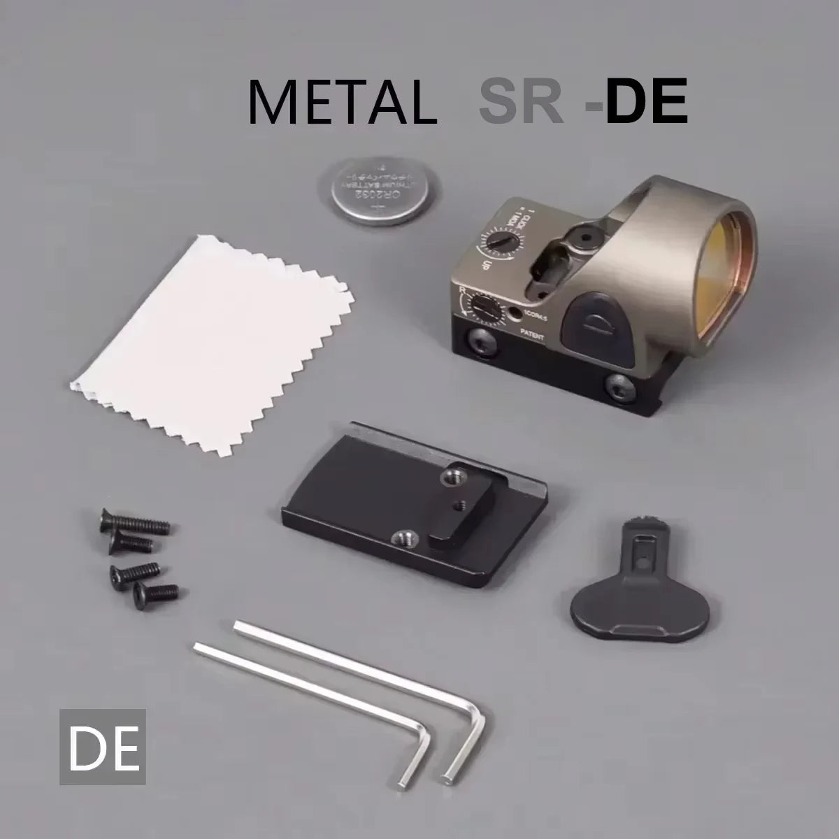 LAMBUL RM Red Dot Sight Metal Version SR MR Tactical Reflection Micro Pistol Tactical Optics Riflescope 20mmRail RMT Rifle Sight