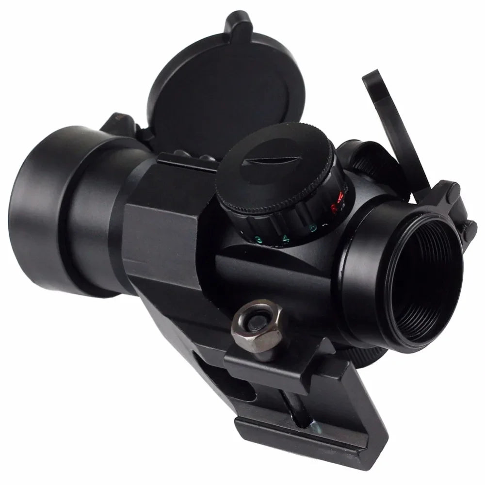 Tactical M3 Red Dot Sight With L Shaped Mount Airsoft Riflescope Shooting Hunting Rifle Gun For 20MM Rail