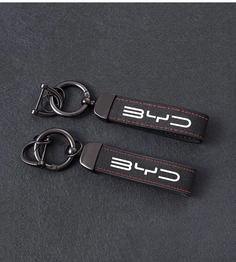 BYD Emblem Key Ring Car Keychain Custom Gift For E3 E9 S8 E6 Tang F3 Song F3R Qing Atto 3 E2 E1 Yuan I3 S7 G3 M6 L3 D1 S6 F0 E5
