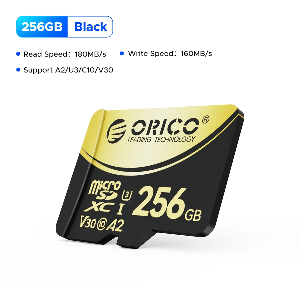 ORICO High Speed Mini SD Memory Card 512GB 256GB TF Memory Card Micro SD Card Full HD 4K Up to 180 MB/s Flash Usb Pen Drive Card