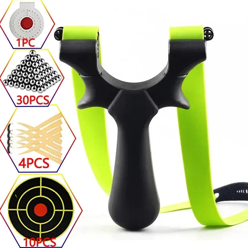 Precise Aiming Slingsshot Powerful Cross Firing Slingshot Tirachinas Super Potential Para Caza Catapult Hunting Accessories