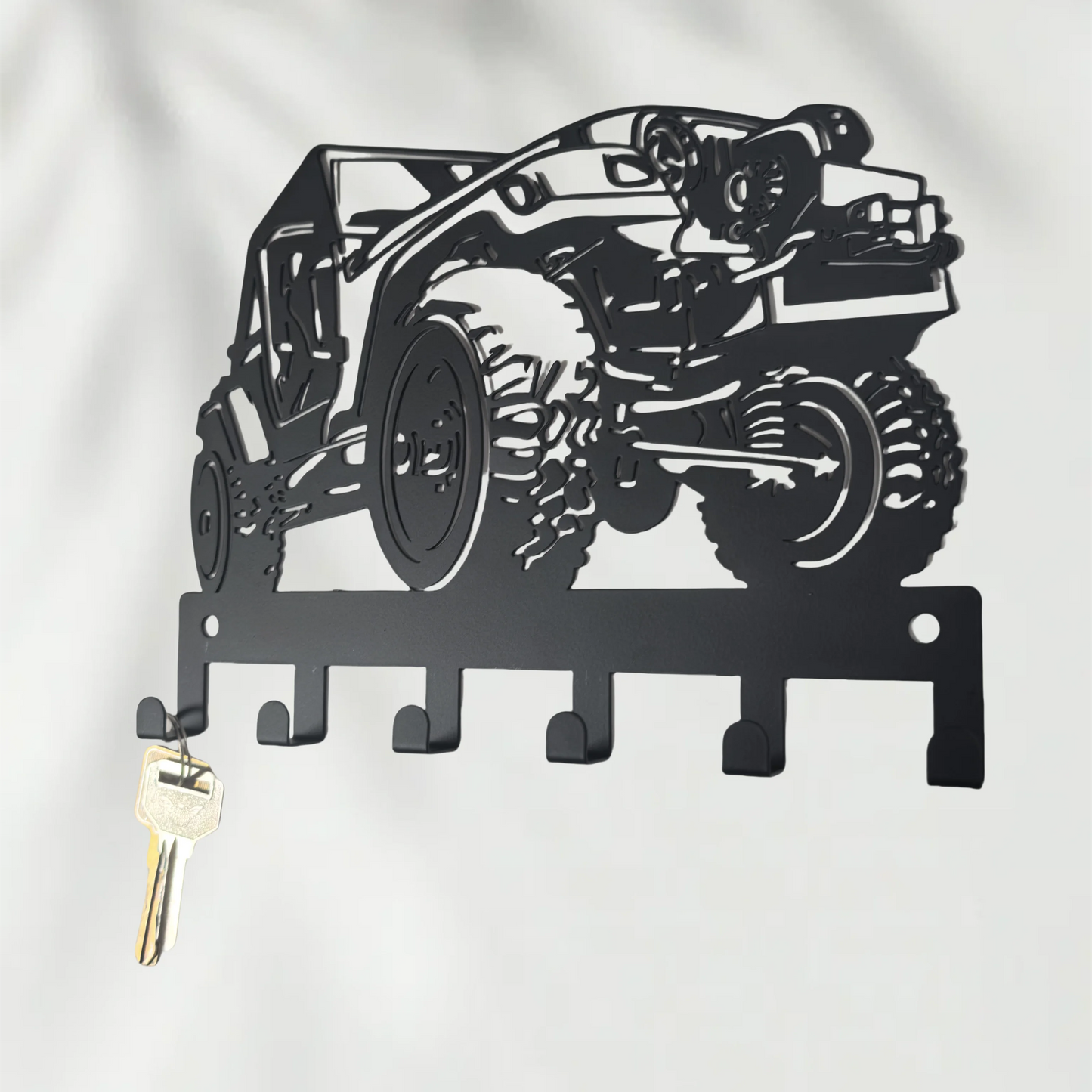 Car Keychain Wall Mounted,Easy to Install,Key Hook,Features a durable coating,Suitable for home organization and decoration