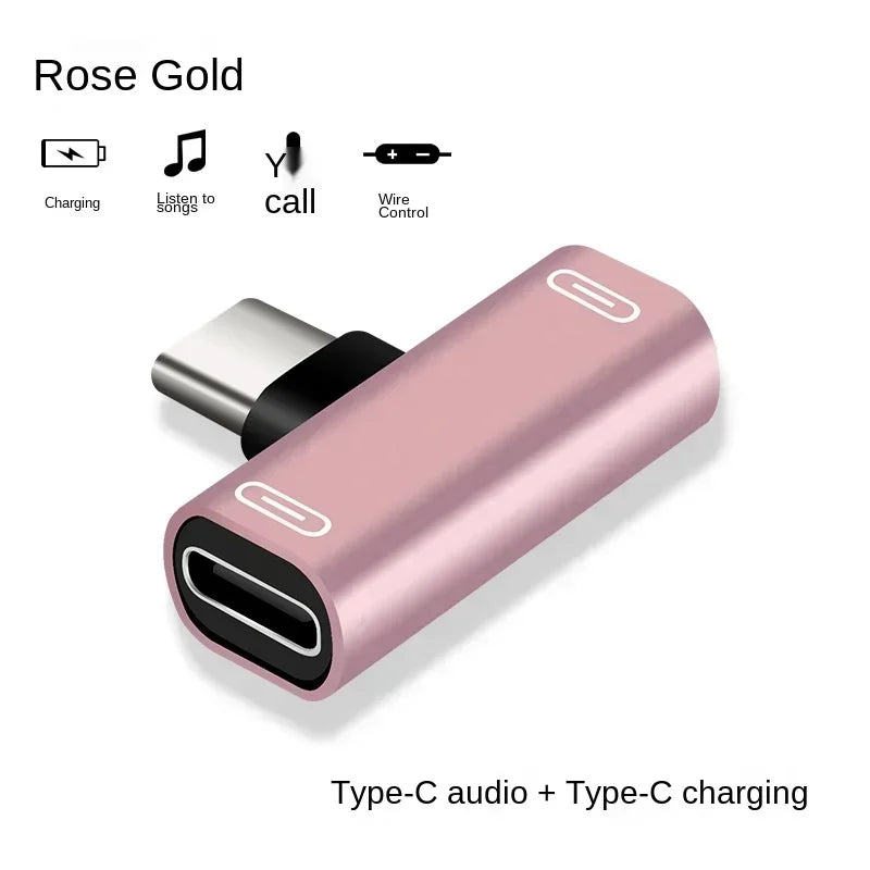 Type C To 3.5mm Jack Converter Earphone Audio Adapter Usb Type Cable C To C Type 3.5 mm Aux Adapter Headphone Converter Cable
