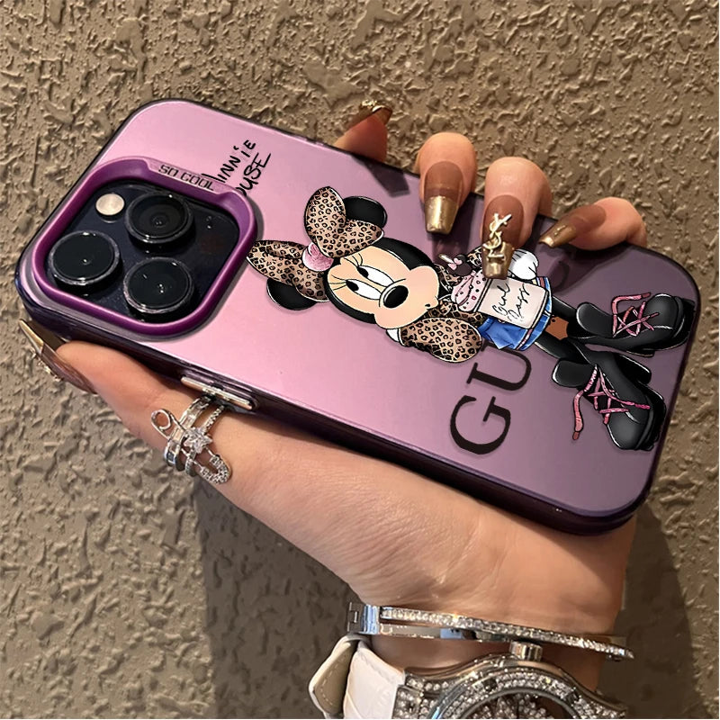 Cartoon Mickey Minnie Case for Xiaomi Mi 14T 13T 12T Pro For Xiaomi 14 13 12 11 Ultra Lite 5G NE 10 12X 12S 11i 11X Pro Cover