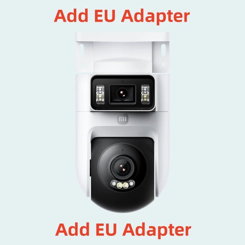 Xiaomi Outdoor Camera 4 Dual Lens 5MP 3K HD Dual View Monitoring Panoramic Closeup Tracking IP66 Weatherproof AntiTheft