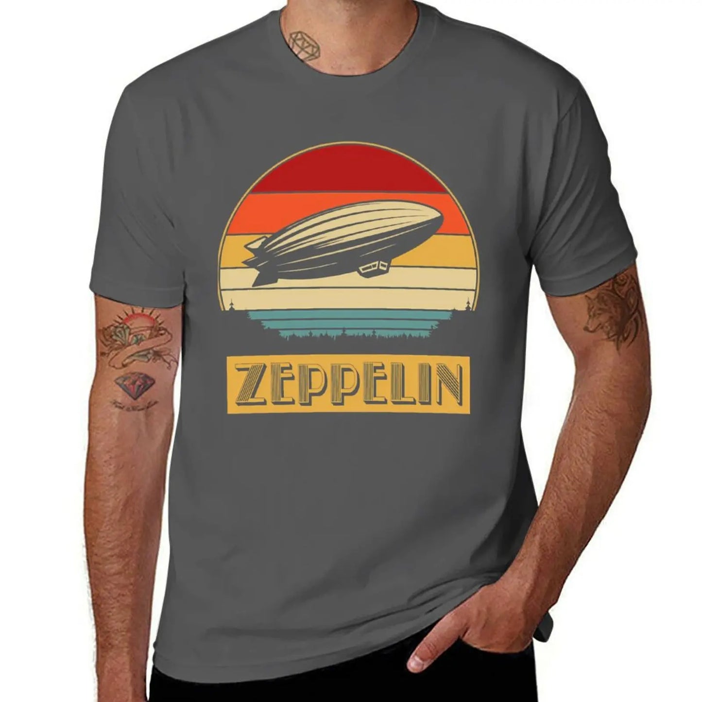 Led Zepelin T-Shirt summer 2025 anime tshirt mens graphic t-shirts