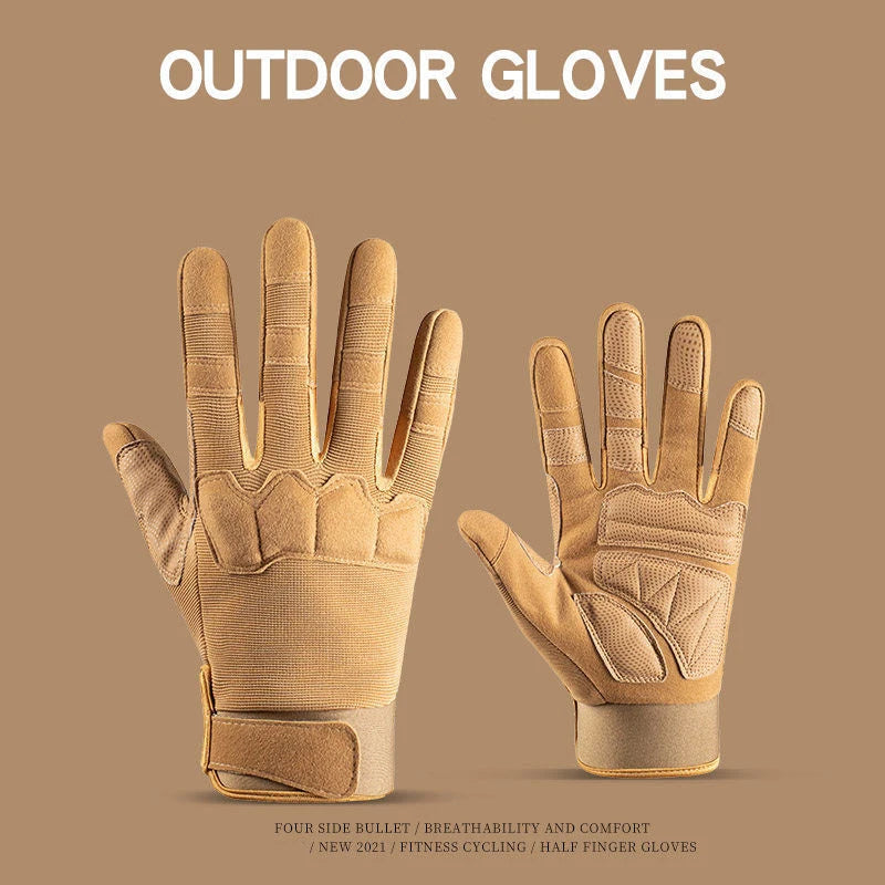 Tactical Gloves Touchscreen Sports Fitness Hunting Full Finger Hiking Gloves Protective Gear Special Gloves