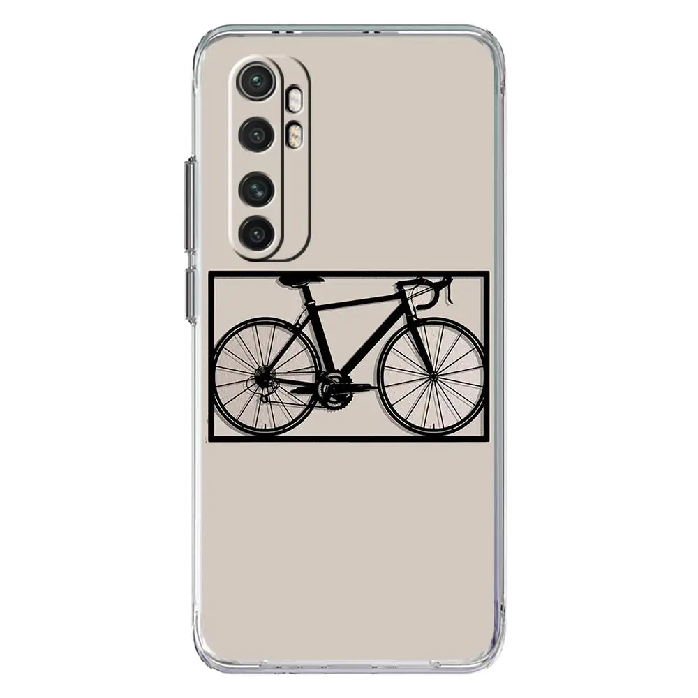 Mountain Bike Cycling art Phone Case For Xiaomi Mi 14 13 13T 12T 10 12 Lite 11 Ultra 11X 11T Pro Poco X6 X5 X3 NFC F6 5G Cover