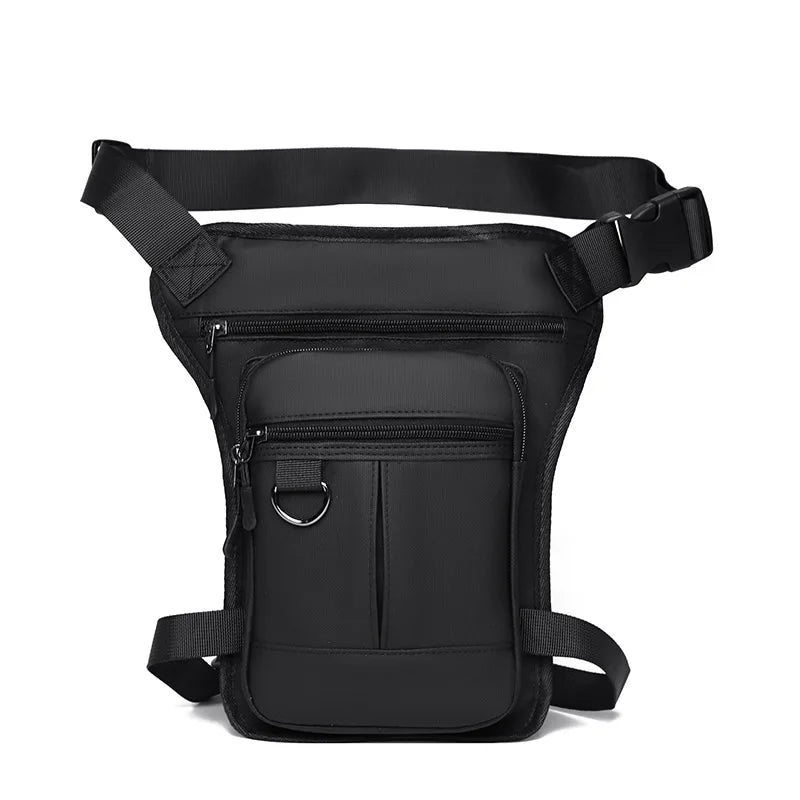Tactical Travel Bag Waterproof Motorcycle Waist Leg Bag Men Hip Bum Pack Leg Side Bag Ride Bags Outdoor Casual Fanny Pack Bag
