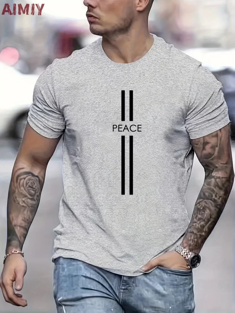 Funny T Shirts Seagull Men's T-Shirts Luxury Brand Fashion Top Casual Short Sleeved T-Shirt for Men Streetwear New Arrival Tee