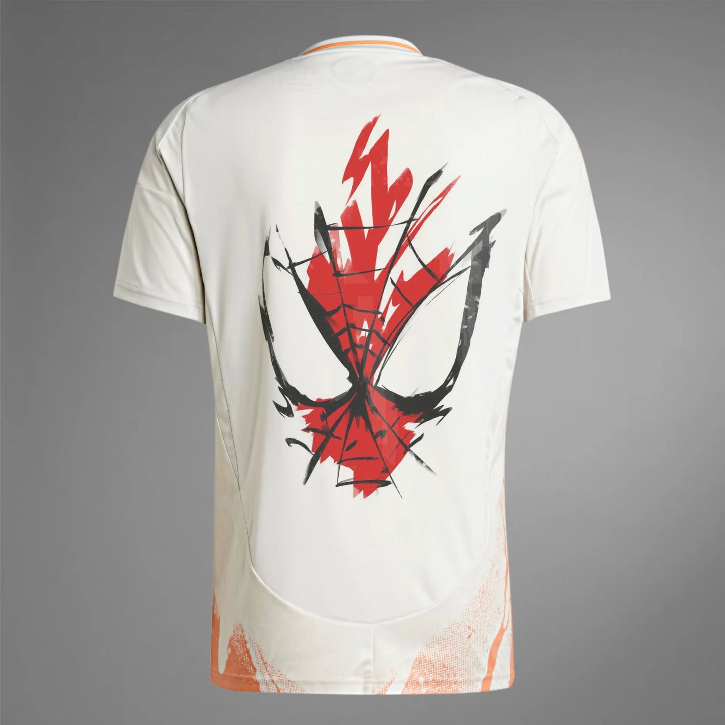 Superhero Soccer Shirt | Features Spider - Man, Venom, Winter Soldier Art | For Marvel Fans & Sports Enthusiasts