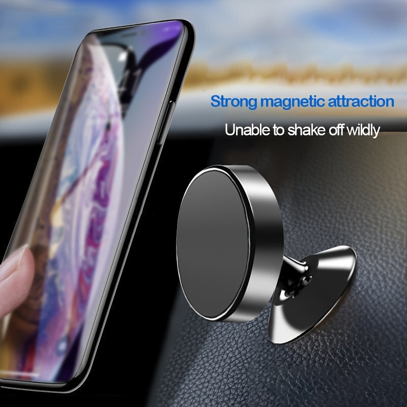 Upgrade Your Car With This Magnetic Phone Holder Stand - Perfect For IPhone 13, 12 & Samsung Redmi Xiaomi!