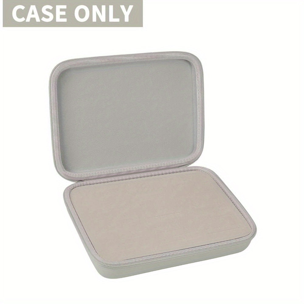 EVA Material Ring Organizer Storage Case - 42-Slot Jewelry Display Box for Rings, Earrings, Brooches, Cufflinks - Fits 50+ Rings Showcase Holder