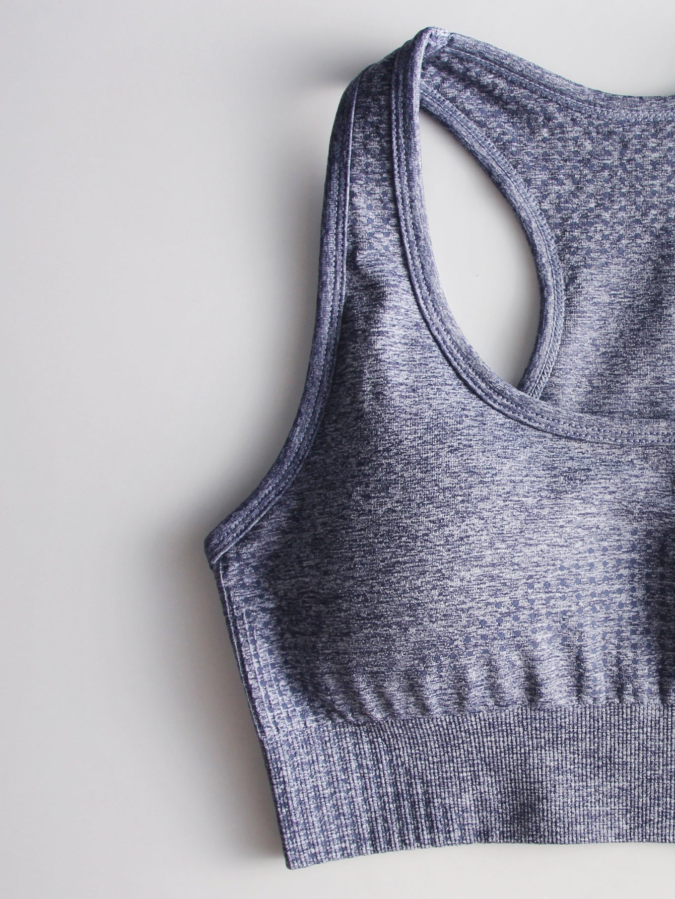 5pcs Seamless Yoga Suits, Racer Back Tank Top & Short Sleeve Cropped Top & Long Sleeve T Shirt & Shorts & Leggings Set, Women's Activewear