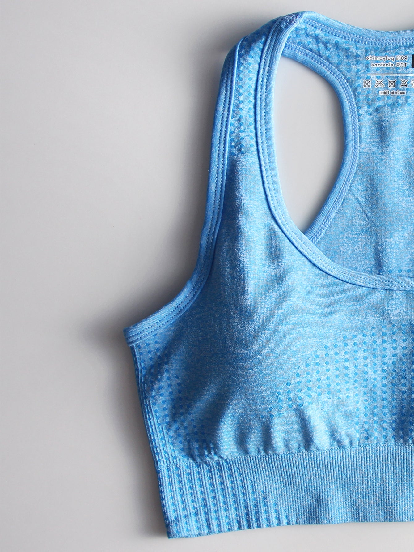 5pcs Seamless Yoga Suits, Racer Back Tank Top & Short Sleeve Cropped Top & Long Sleeve T Shirt & Shorts & Leggings Set, Women's Activewear