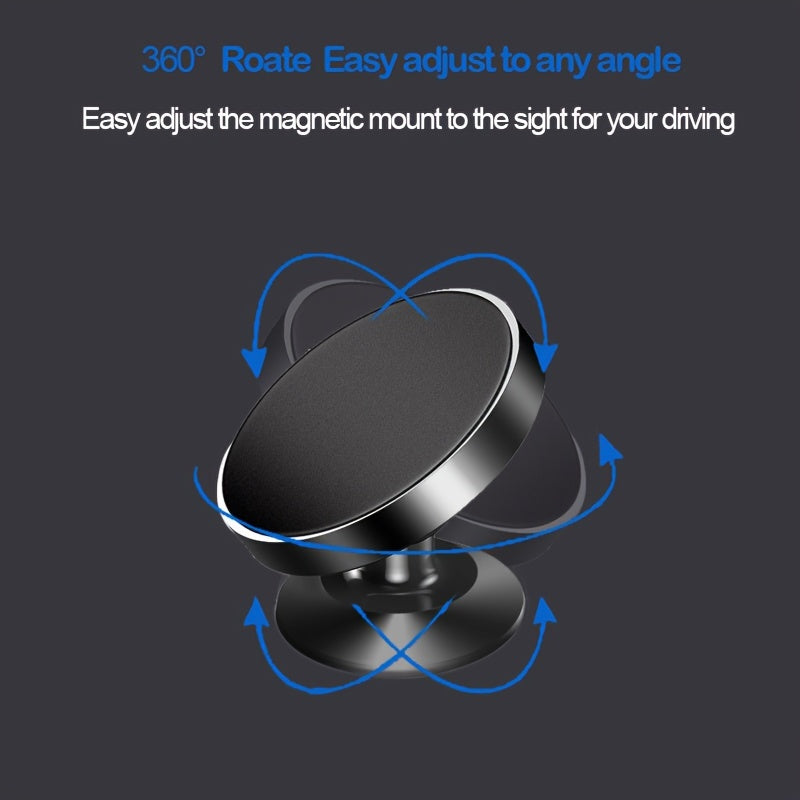 Upgrade Your Car With This Magnetic Phone Holder Stand - Perfect For IPhone 13, 12 & Samsung Redmi Xiaomi!