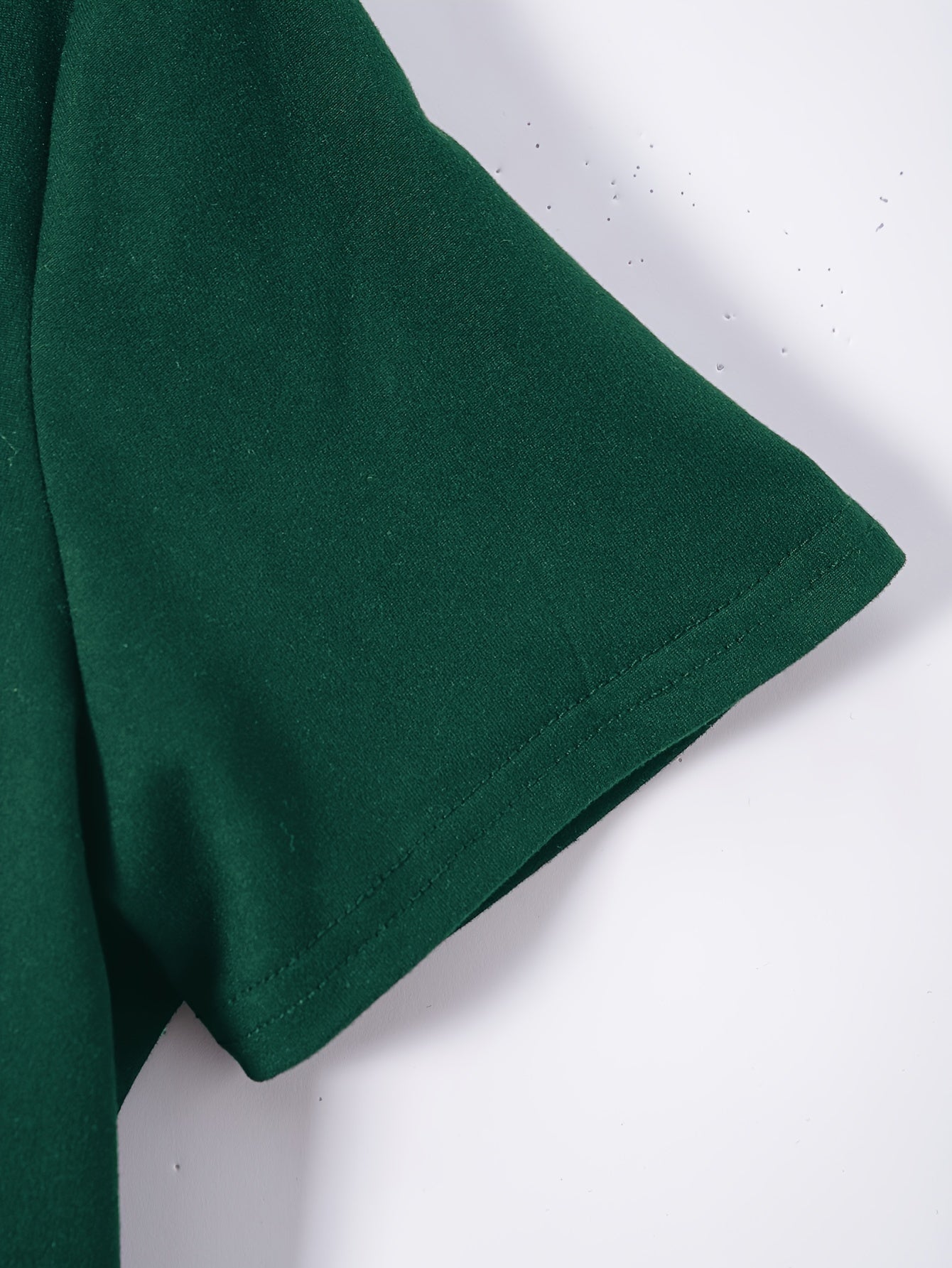 Bear Print T-shirt, Short Sleeve Crew Neck Casual Top For Summer & Spring, Women's Clothing