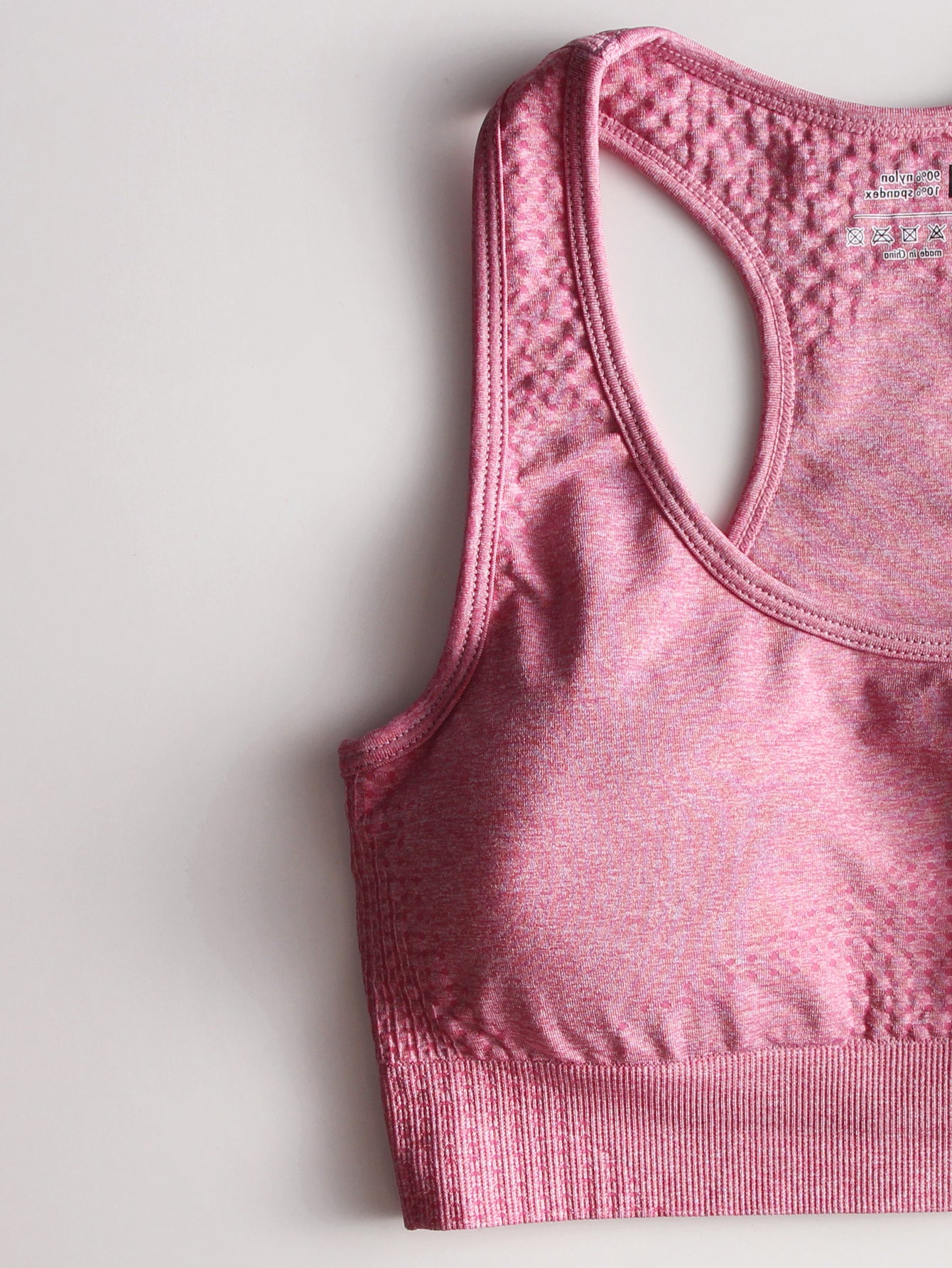 5pcs Seamless Yoga Suits, Racer Back Tank Top & Short Sleeve Cropped Top & Long Sleeve T Shirt & Shorts & Leggings Set, Women's Activewear