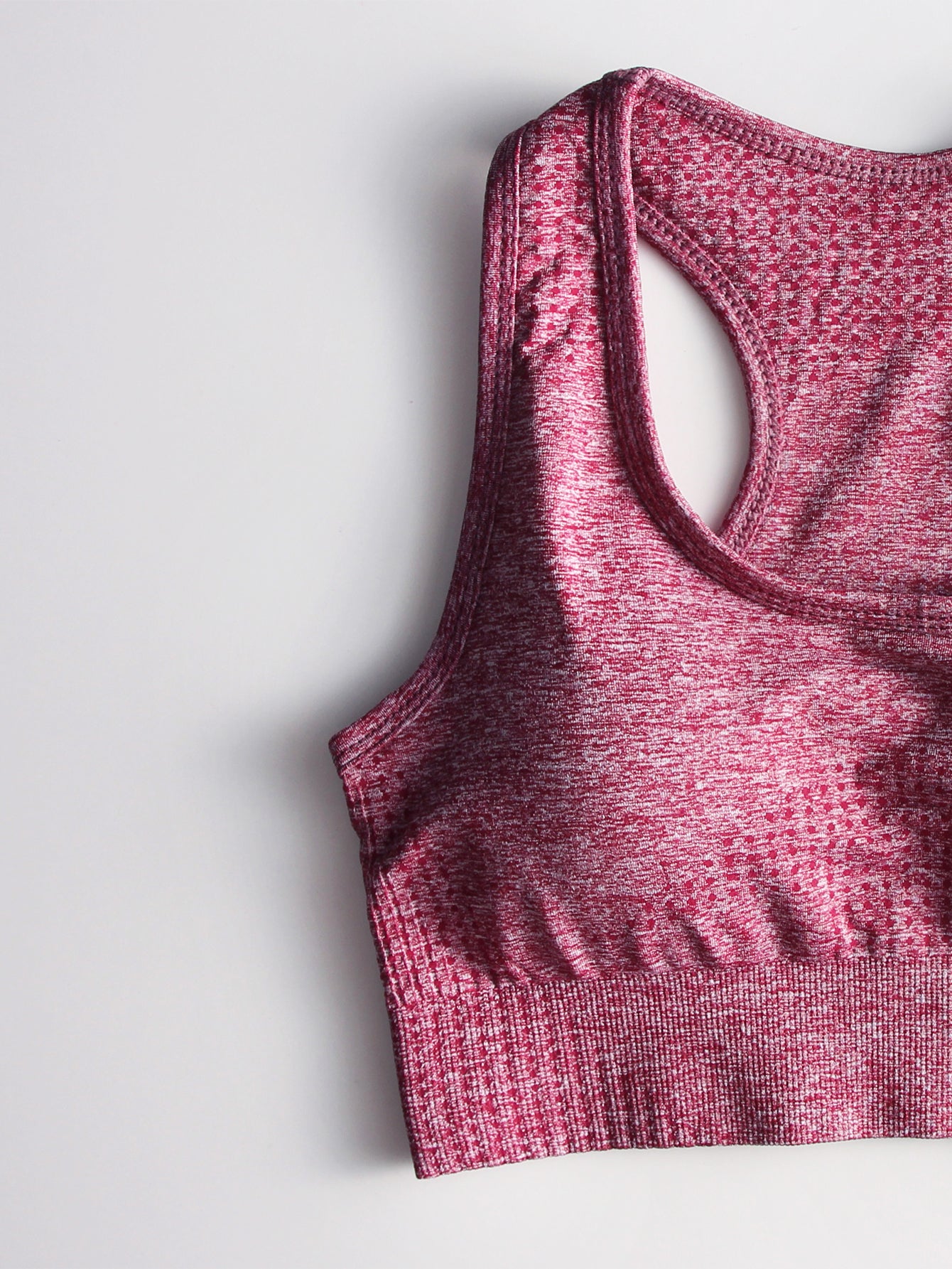 5pcs Seamless Yoga Suits, Racer Back Tank Top & Short Sleeve Cropped Top & Long Sleeve T Shirt & Shorts & Leggings Set, Women's Activewear