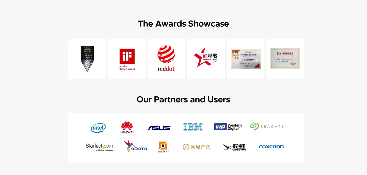 ORICO 1TB Magnetic SSD, PD100W Charging, 4K ProRes HDR, 1000MB/s USB 3.2, Portable External Drive for iPhone 16/15, Laptops