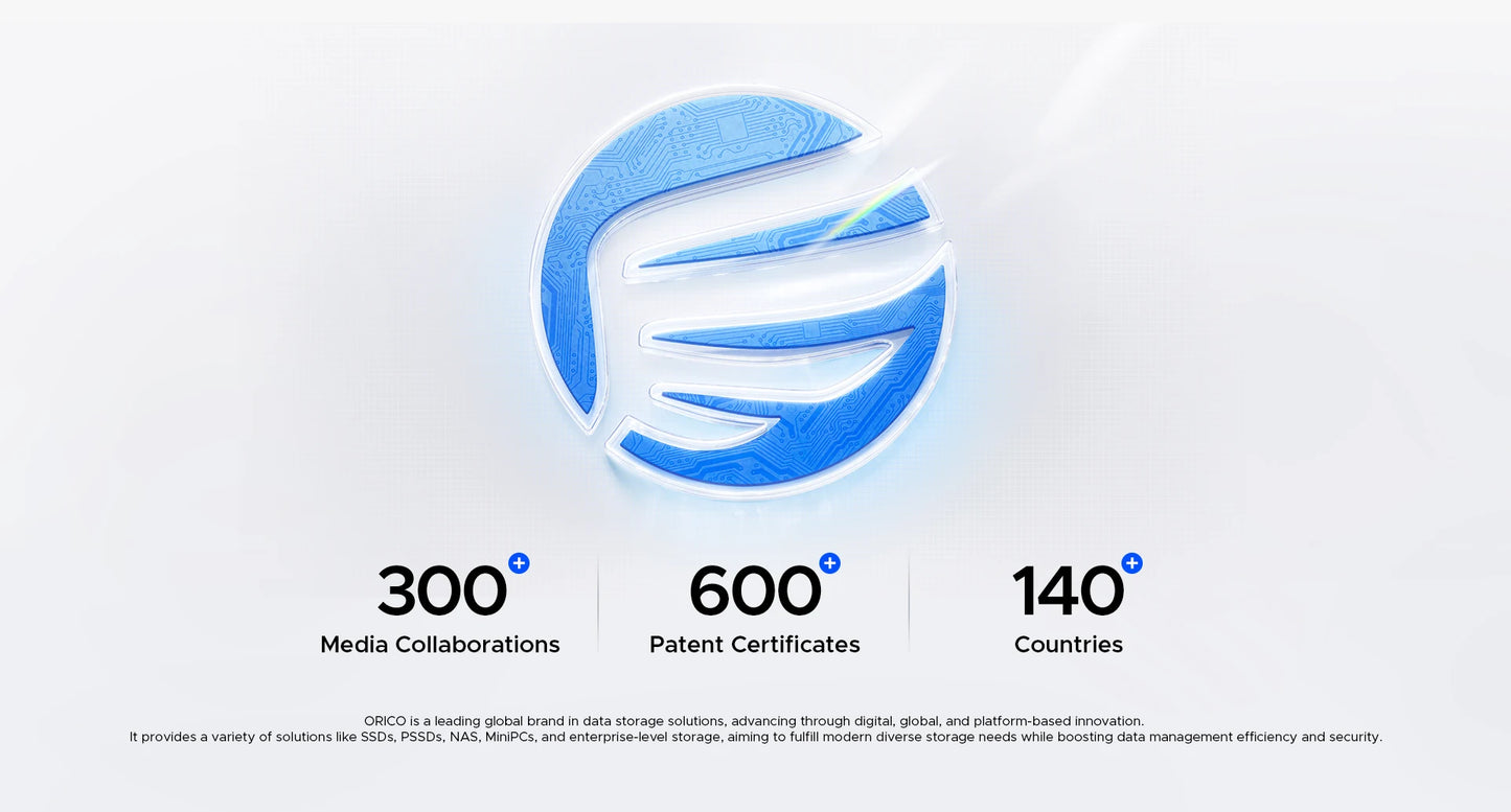 ORICO 1TB Magnetic SSD, PD100W Charging, 4K ProRes HDR, 1000MB/s USB 3.2, Portable External Drive for iPhone 16/15, Laptops