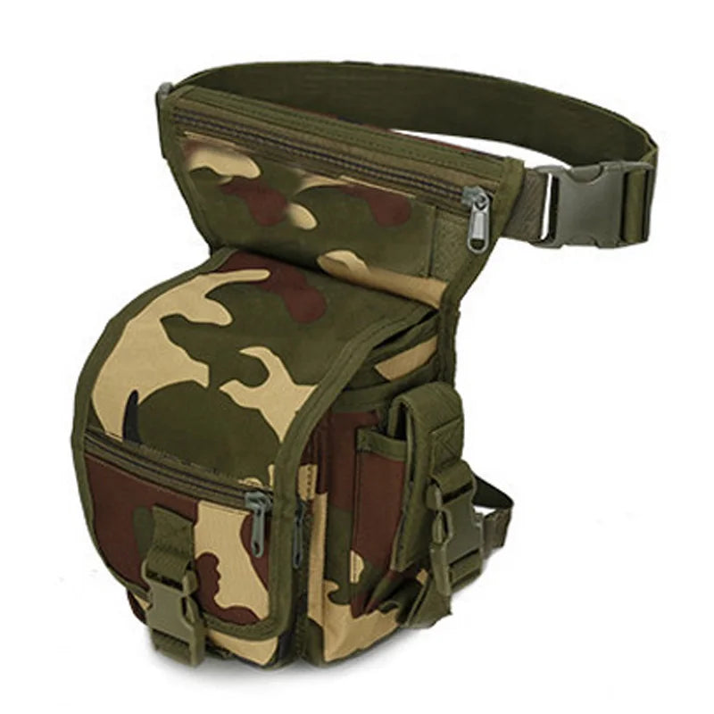 Tactical Leg Bag Men's Outdoor Waist Bag Sports Camping Hike Hike Multipurpose Saddle Bag Multipurpose Utility Bag