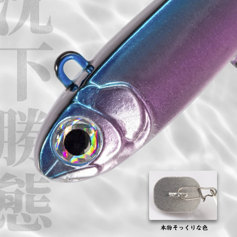 Hunthouse Violent tail 2.0 Jigging Lure Spoon Skining Bait Tackle Artificial 10g 18g 24g For Fishing Lure Pike Trout Tackle