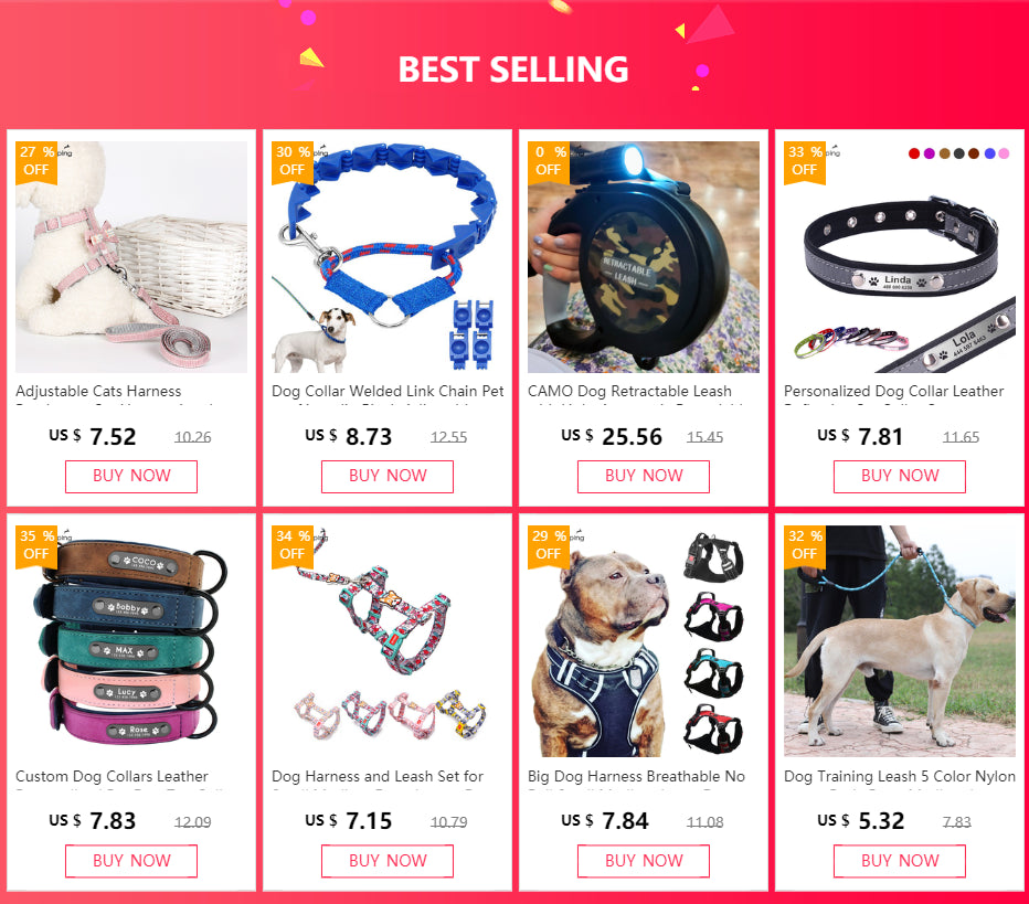 Dog Collar Welded Link Chain Pet Non-slip Pinch Adjustable Large Size Training Accessories Collars For Big Dogs