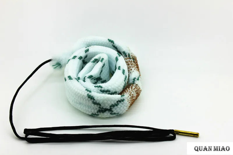 Hunting Gun Bore Cleaner .22 Cal.223 Cal.38 Cal& 5.56mm,7.62mm,12GA Rifle Cleaning Kit Tool Pistol Barrel Cal Rope Brush