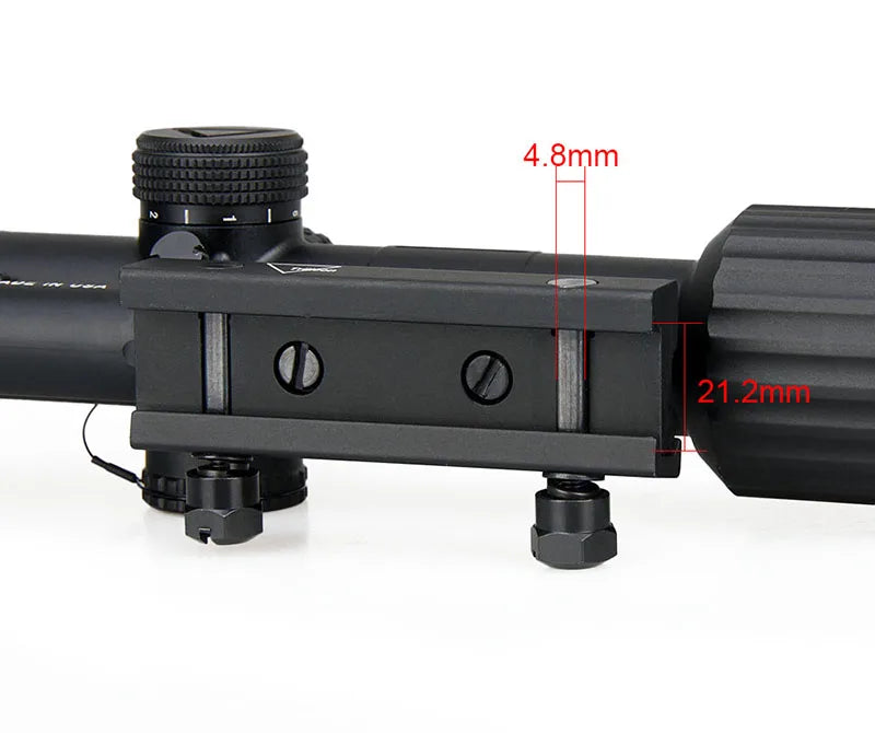 Tactical hunting  First Focal 1-6X24 Cross Concentric Rifle Hunting Riflescope Tactical Optical Sight gz40340