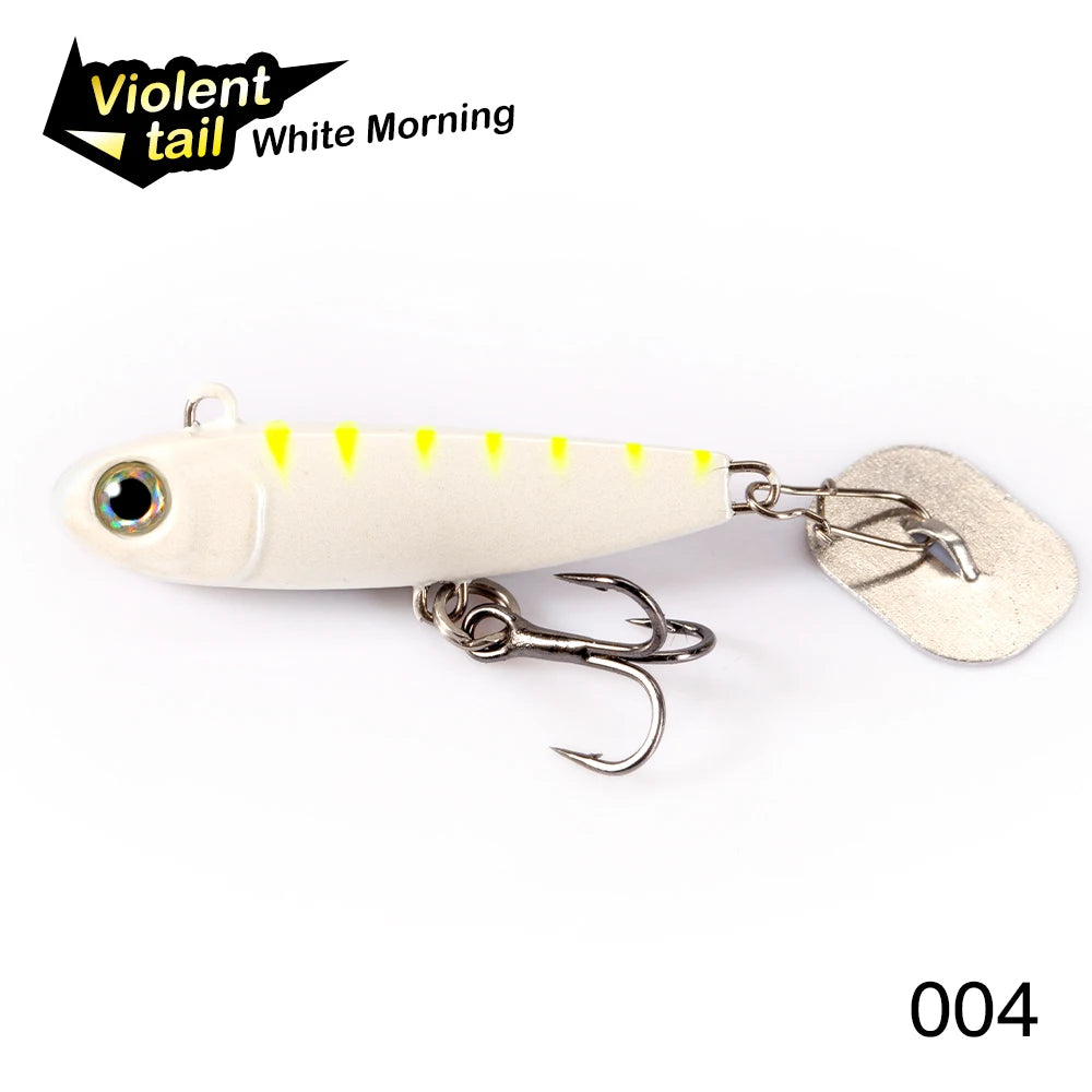 Hunthouse Violent tail 2.0 Jigging Lure Spoon Skining Bait Tackle Artificial 10g 18g 24g For Fishing Lure Pike Trout Tackle
