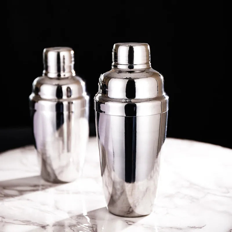 Stainless Steel Cocktail Shaker Set, Bar Tools, Bartender, Drink Stirrers, Transparent PC, Boston Shaker, 1L, 304