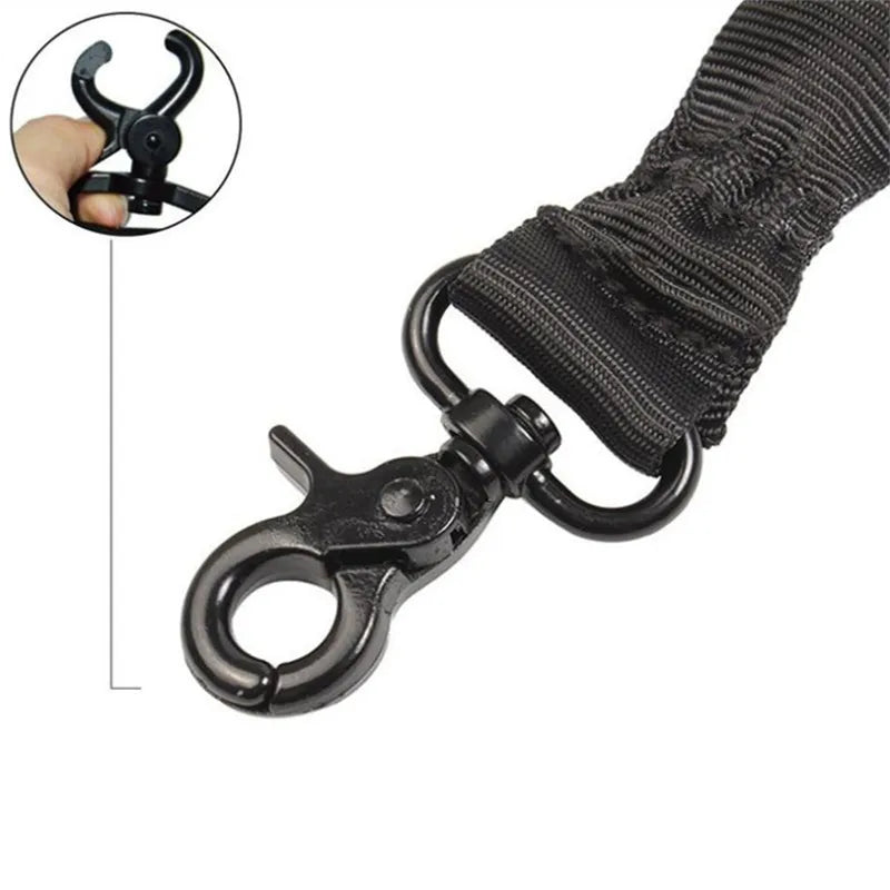 Tactical 1 One Single Point Bungee Rifle Gun Sling Strap Airsoft Military Hunting Universal Strap Heavy Duty Rifle Accessories