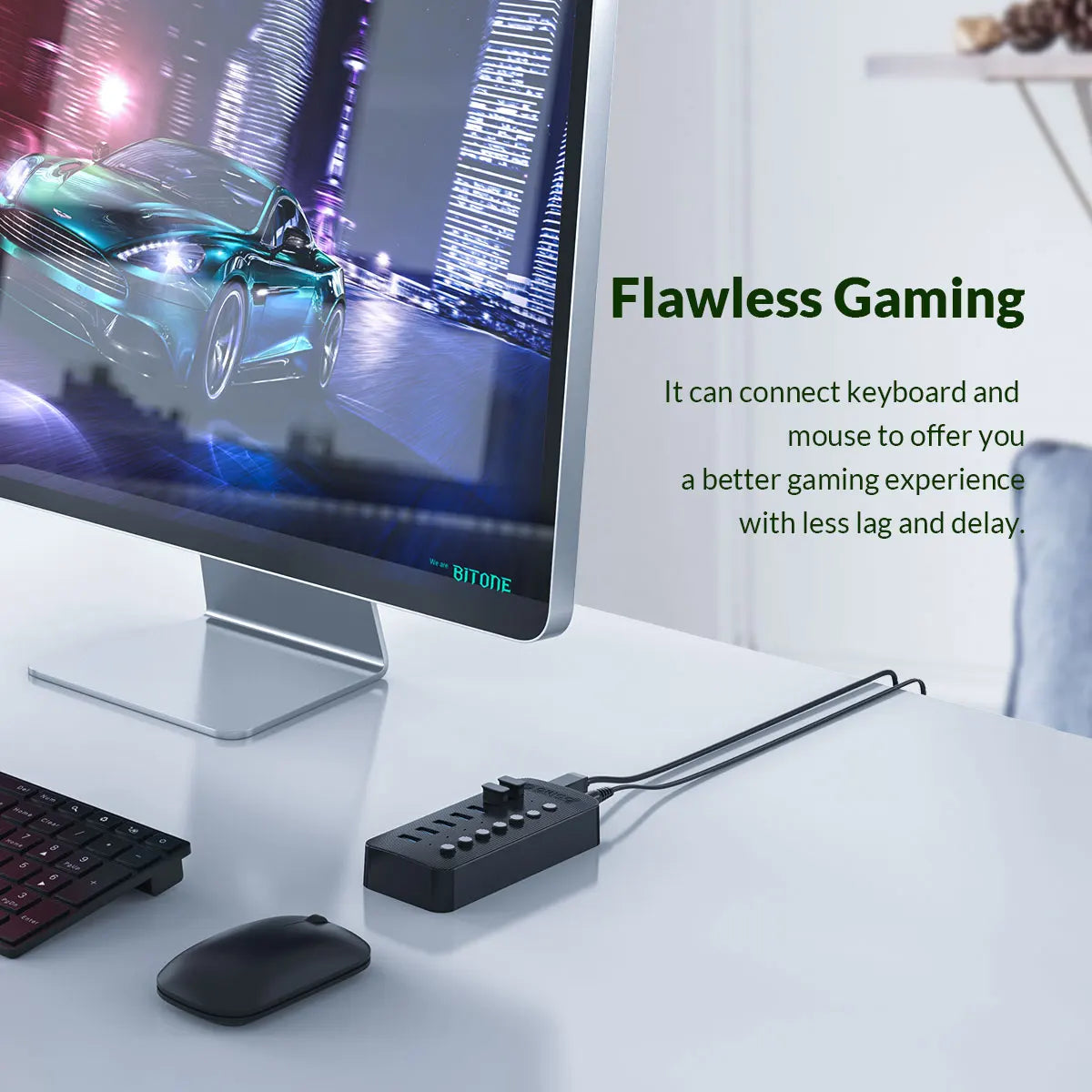 ORICO Industrial 7/10/13/16 Port USB 3.0 Hub Multiple Expander Socket Splitter On/Off Key Switch Dock USB Charger Power Adapter