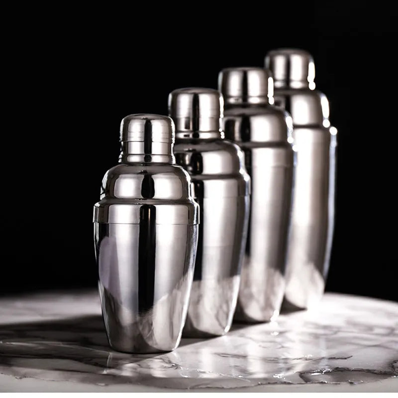 Stainless Steel Cocktail Shaker Set, Bar Tools, Bartender, Drink Stirrers, Transparent PC, Boston Shaker, 1L, 304