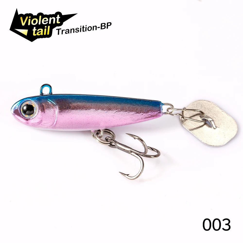 Hunthouse Violent tail 2.0 Jigging Lure Spoon Skining Bait Tackle Artificial 10g 18g 24g For Fishing Lure Pike Trout Tackle