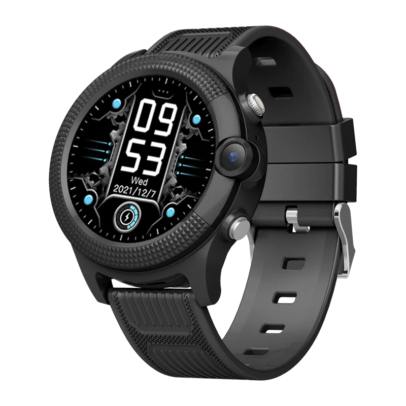 2022 Factory Price Circle Smart Watch GPS+LBS+WiFi Location 1.28 Inch Touch Screen Video Calling Smart Watch for Boys and Girls