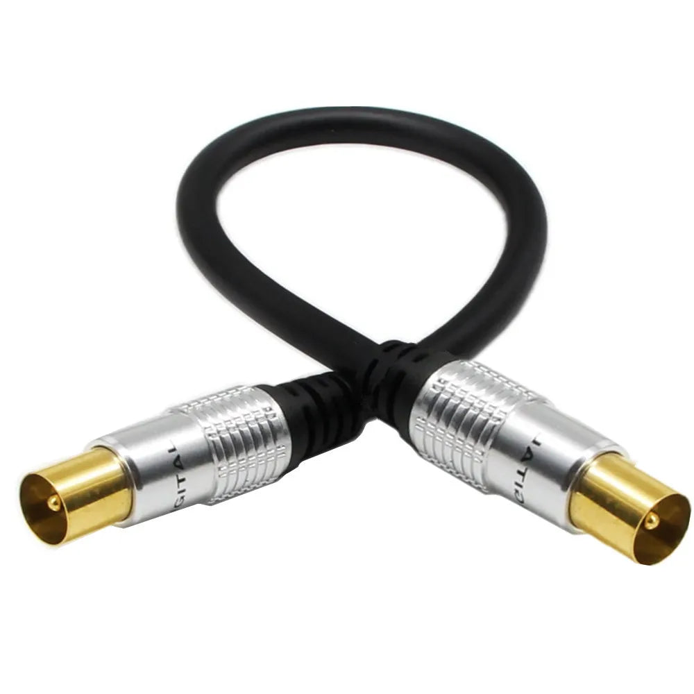 RG59U cable  9.5mm TV Adapter Cord Coaxial TV Cable,for Satellite TV, Cable Modem, Set-top Box Gold Plated 0.3m 1.5m 2m 3m 5m