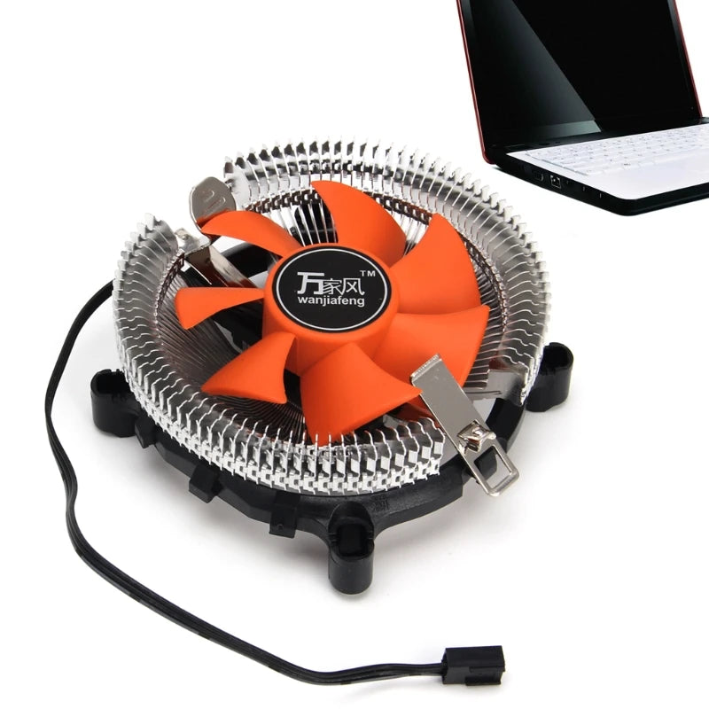2200rpm CPU Cooler CPU Quiet Fan 7 Big CPU Cooling Heatsink for Intel LGA775/1155 for AMD 3 Air Cooling Fan