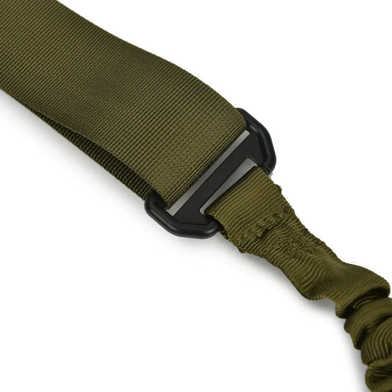 Tactical 1 One Single Point Bungee Rifle Gun Sling Strap Airsoft Military Hunting Universal Strap Heavy Duty Rifle Accessories