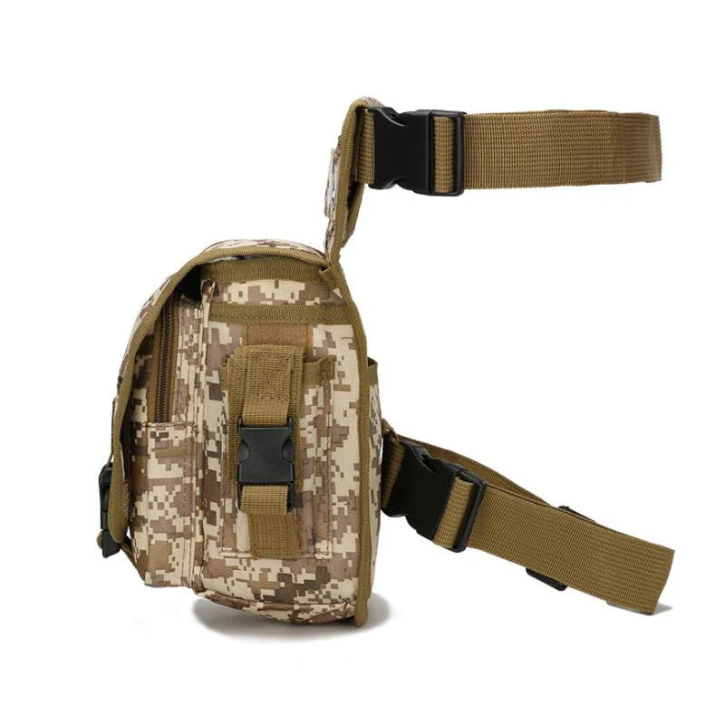 Tactical Leg Bag Men's Outdoor Waist Bag Sports Camping Hike Hike Multipurpose Saddle Bag Multipurpose Utility Bag